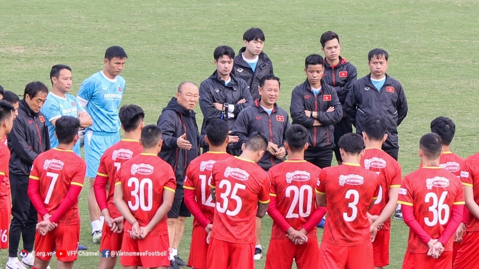 HLV Park Hang Seo đề xuất danh sách tập trung ĐT Việt Nam với 31 cầu thủ