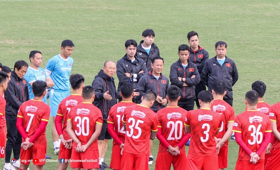 HLV Park Hang Seo đề xuất danh sách tập trung ĐT Việt Nam với 31 cầu thủ