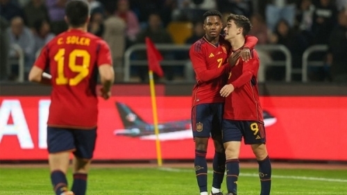 Sao trẻ Barcelona tỏa sáng, Tây Ban Nha “chạy đà” hoàn hảo trước thềm World Cup 2022