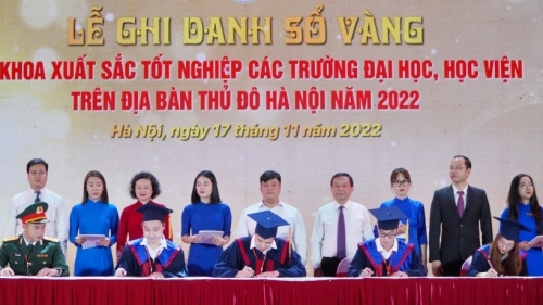 Hà Nội: 98 thủ khoa tốt nghiệp đại học, học viện ghi danh sổ vàng