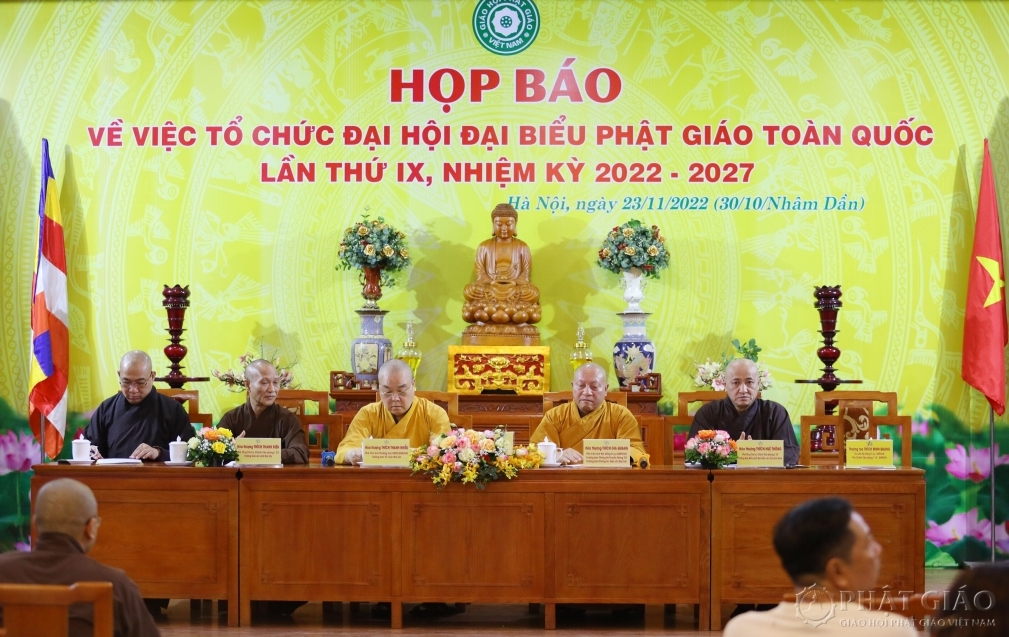 Đại hội đại biểu Phật giáo toàn quốc lần thứ IX sẽ diễn ra tại Hà Nội