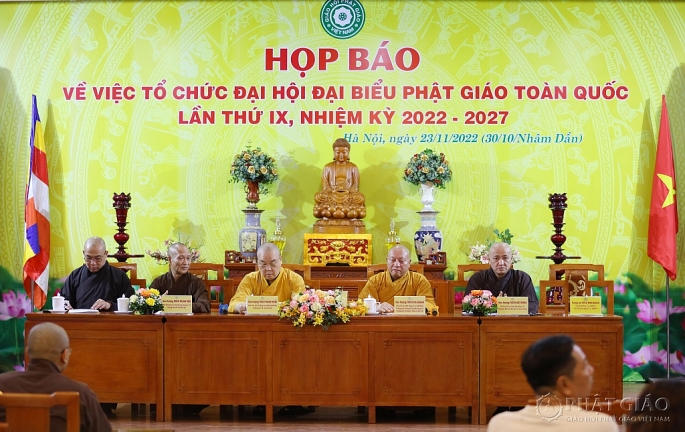 Đại hội đại biểu Phật giáo toàn quốc lần thứ IX sẽ diễn ra tại Hà Nội
