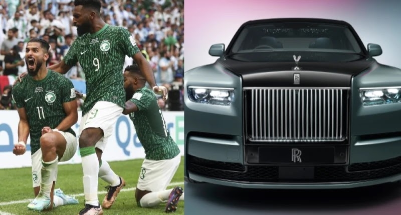 Mỗi cầu thủ Saudi Arabia được tặng siêu xe Rolls Royce sau chiến tích tại World Cup 2022
