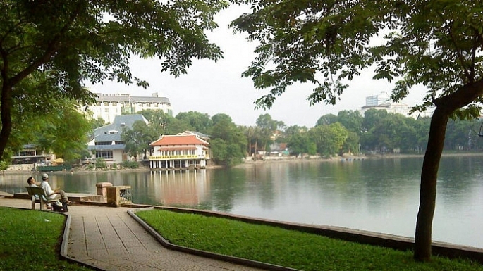 Sẽ có thêm không gian đi bộ khu vực hồ Thiền Quang
