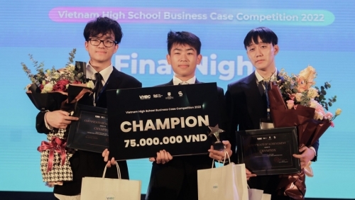 Lộ diện Quán quân cuộc thi Vietnam High School Business Case 2022