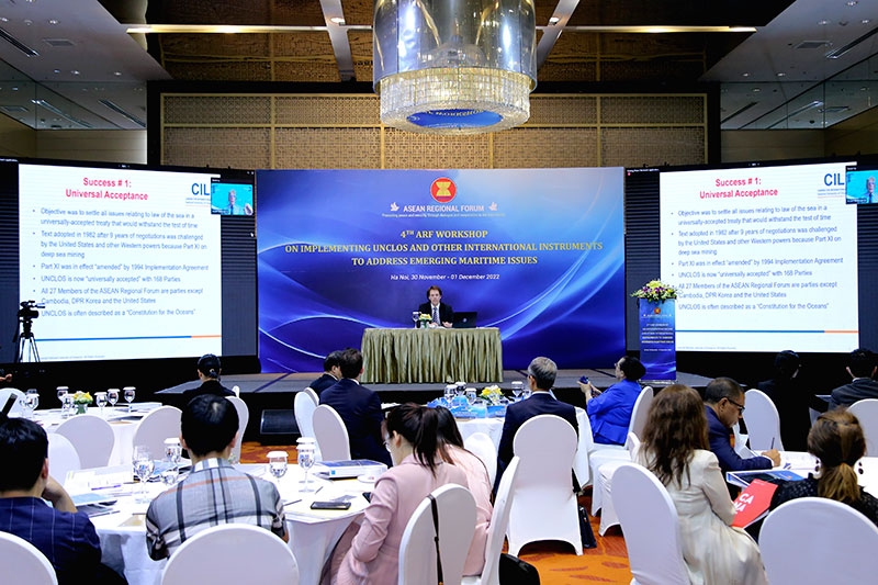 Hội thảo lần thứ tư của Diễn đàn Khu vực ASEAN về vận dụng và thực thi UNCLOS 1982