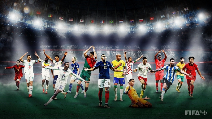 16 đội vào vòng loại trực tiếp World Cup 2022