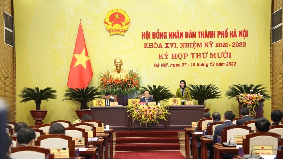 HĐND TP Hà Nội thông qua 22 chỉ tiêu phát triển kinh tế-xã hội năm 2023