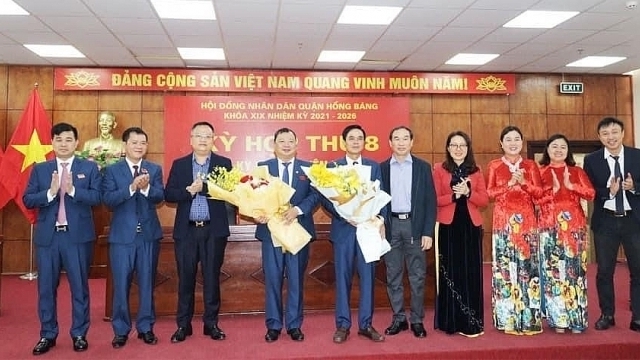 Hải Phòng: Quận Hồng Bàng có tân Chủ tịch HĐND và UBND