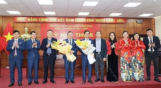 Hải Phòng: Quận Hồng Bàng có tân Chủ tịch HĐND và UBND
