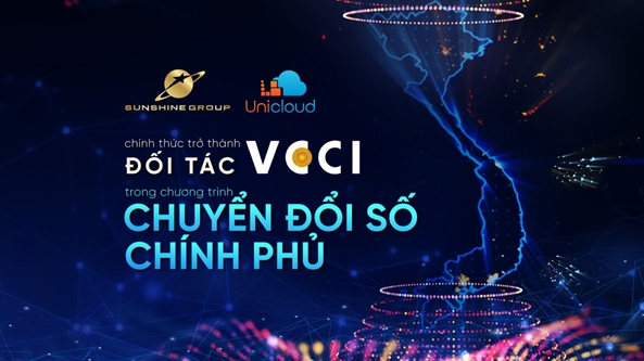 Sunshine Group chính thức đồng hành cùng VCCI trong chương trình hỗ trợ chuyển đổi số của Chính phủ