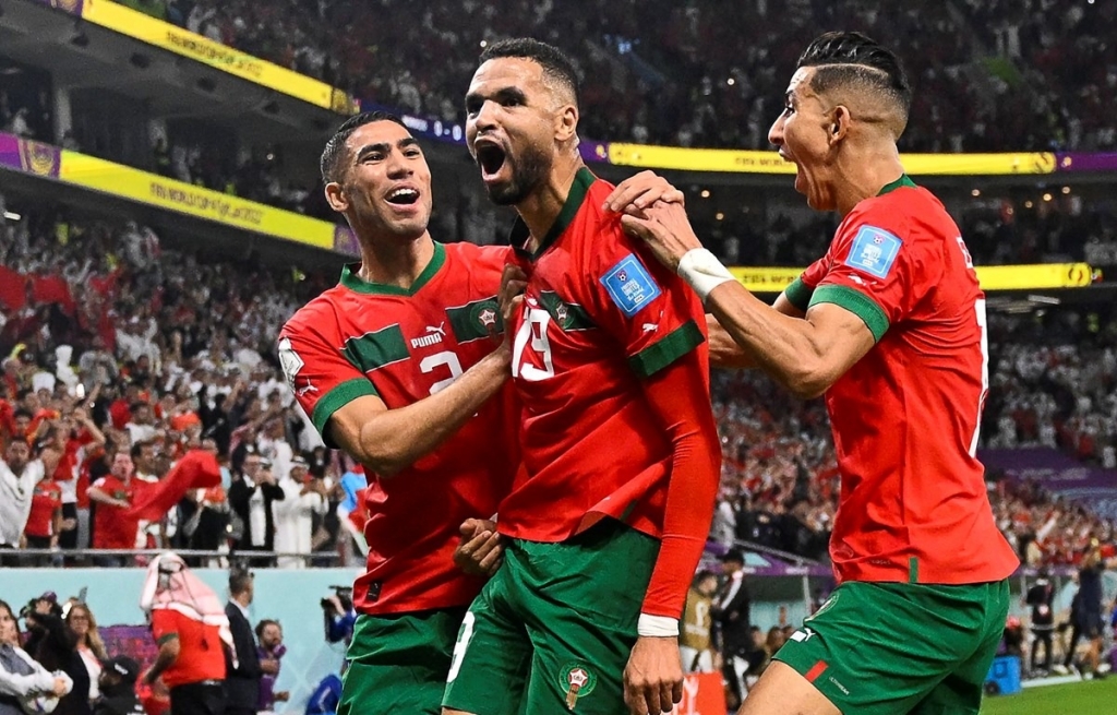 Maroc - đội bóng đã viết nên lịch sử ở World Cup 2022 sau khi đánh bại đội tuyển Bồ Đào Nha để lần đầu vào bán kết.