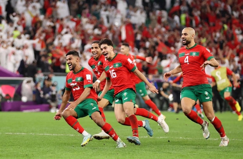Morocco viết thêm lịch sử cho bóng đá châu Phi tại World Cup