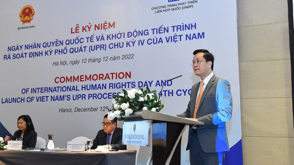 Việt Nam nỗ lực xây dựng và triển khai các chính sách về bảo vệ, thúc đẩy quyền con người