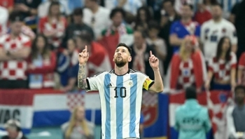 Đánh bại Croatia, Argentina lần thứ 6 vào chung kết World Cup
