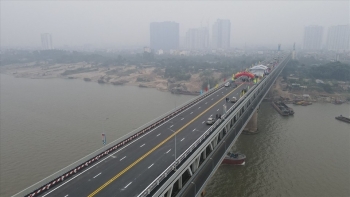 Hà Nội: Tổ chức lại giao thông tuyến đường tránh lên cầu Thăng Long
