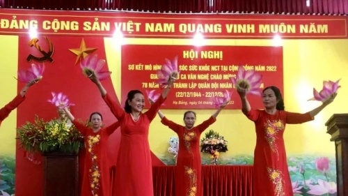 Hội nghị sơ kết mô hình chăm sóc người cao tuổi tại cộng đồng năm 2022