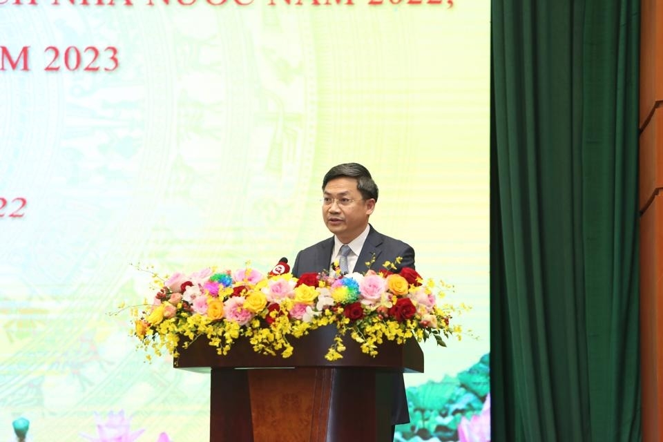 Phó Chủ tịch UBND TP Hà Nội Hà Minh Hải phát biểu tại Hội nghị