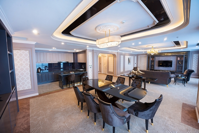 Không gian và nội thất sang trọng của Khách sạn Mường Thanh Luxury Cao Bằng 