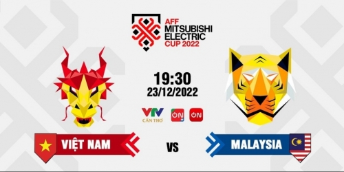 Xem trực tiếp bóng đá AFF Cup 2022 Việt Nam vs Malaysia, 19h30 hôm nay 27/12