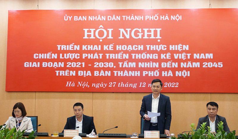 Phó Chủ tịch UBND TP Hà Minh Hải phát biểu tại Hội nghị