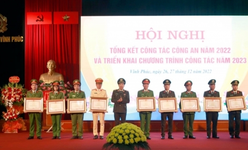 Vĩnh Phúc: Khởi tố 100 bị can tội phạm kinh tế, tham nhũng chức vụ trong năm 2022