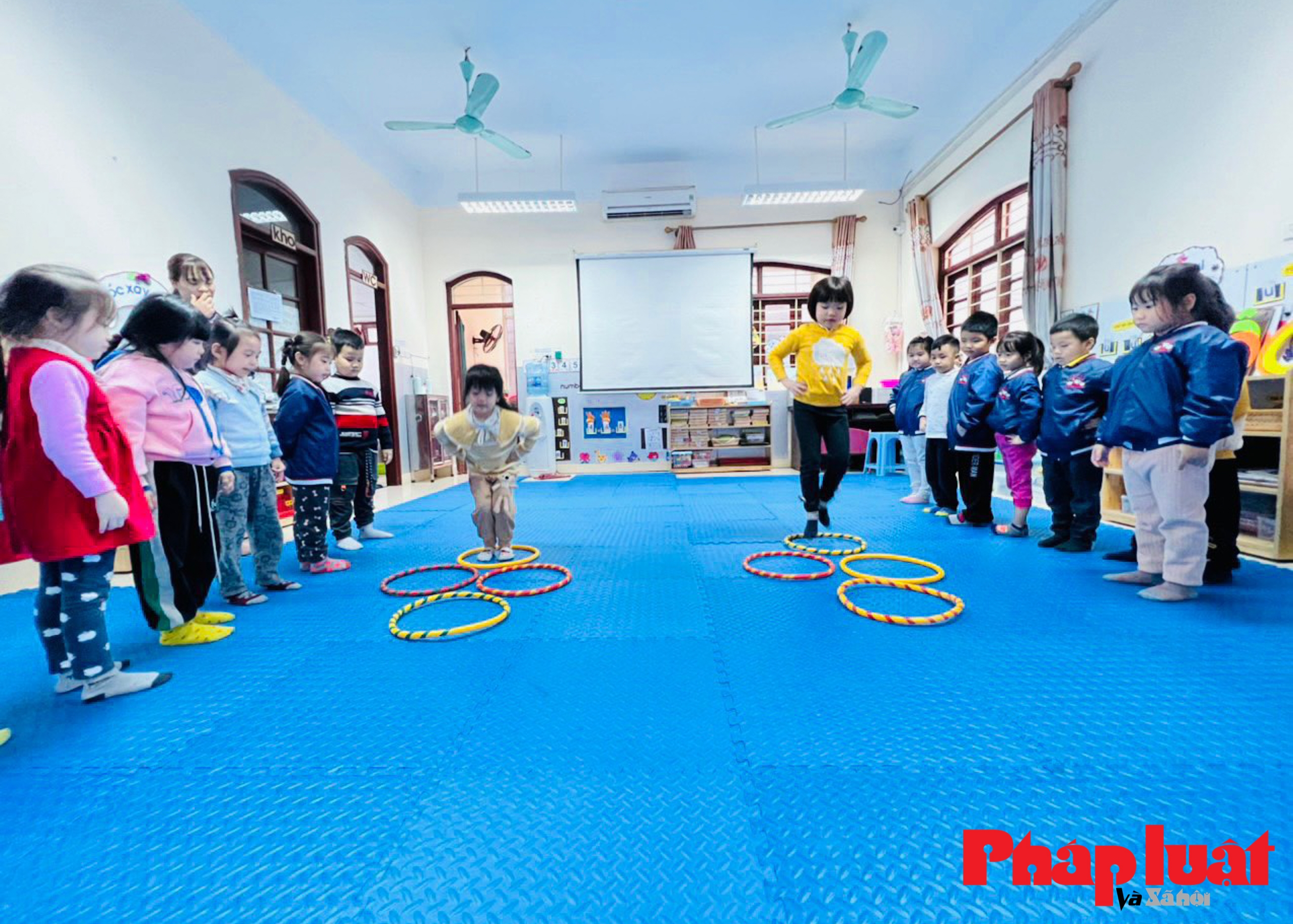 Hà Nội: Trường Mầm non đảm bảo công tác phòng chống rét cho học sinh