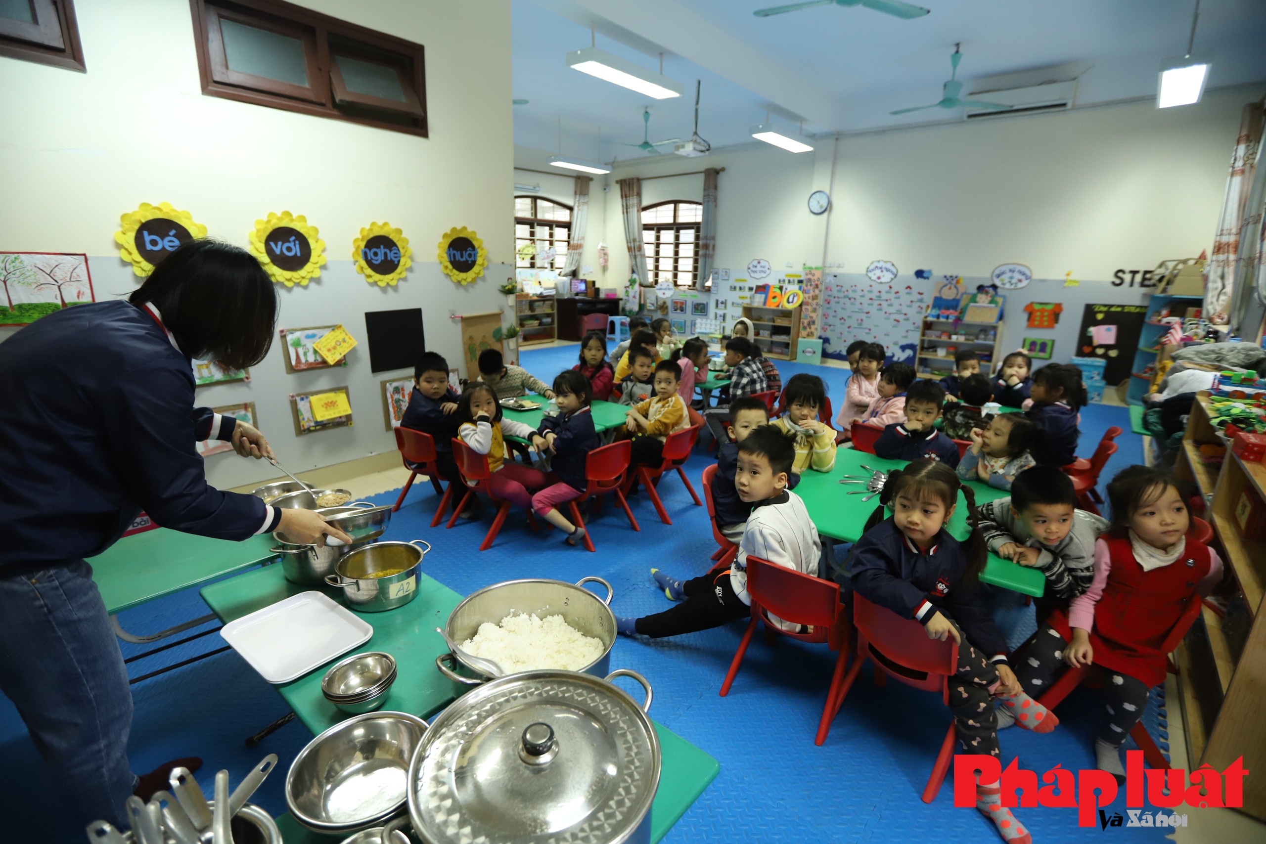 Hà Nội: Trường Mầm non đảm bảo công tác phòng chống rét cho học sinh