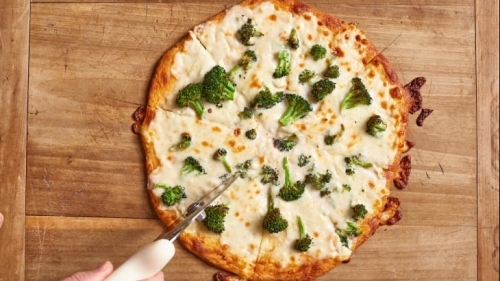 Chiếc pizza “siêu mỏng” dành cho người sợ béo