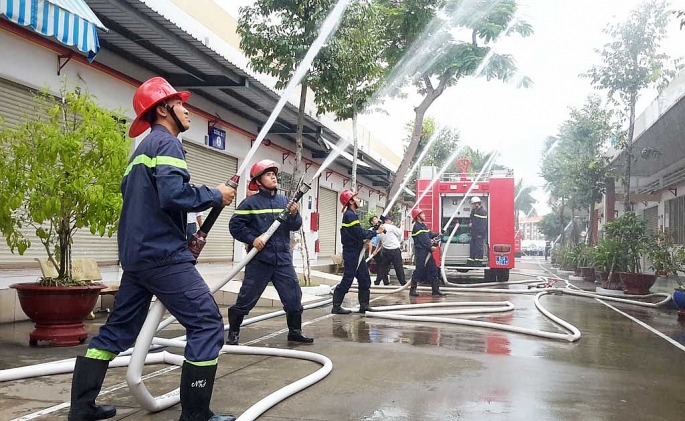 Hà Nội tổ chức phương án chữa cháy, cứu nạn cứu hộ huy động nhiều lực lượng, phương tiện tham gia