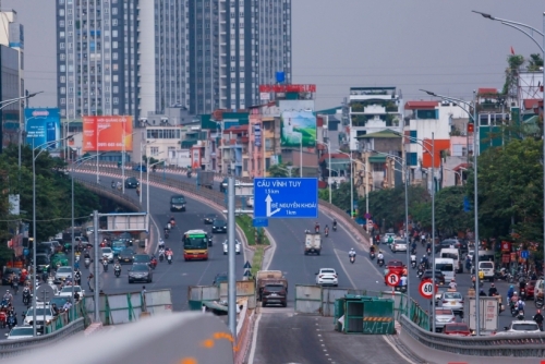 Hà Nội sẽ thông xe Vành đai 2 trên cao vào ngày 11/1/2023