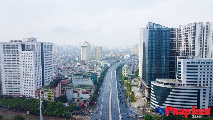 Dự án Vành đai 2 trên cao của Hà Nội đã hoàn thành, sẵn sàng thông xe trước thềm Tết Nguyên đán Quý Mão 2023                             Ảnh: Khánh Huy
