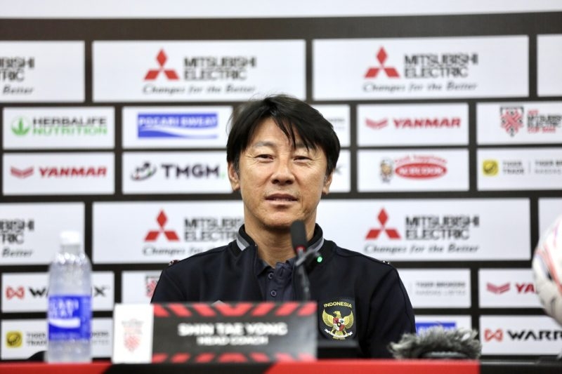 HLV Shin Tae Yong tự tin đánh bại tuyển Việt Nam trong 90 phút