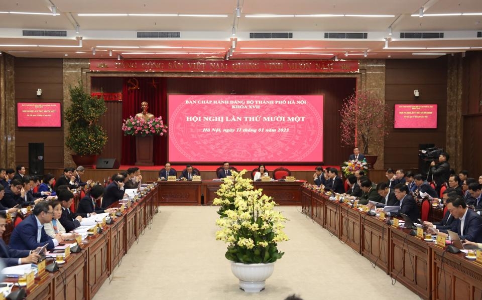 BCH Đảng bộ TP Hà Nội bàn kế hoạch thực hiện 10 Nghị quyết của Trung ương