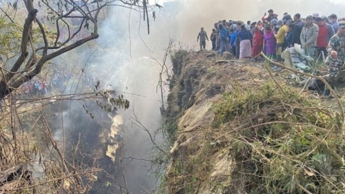 Toàn bộ 72 người trên máy bay rơi tại Nepal thiệt mạng