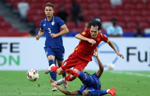 Việt Nam thua Thái Lan với tỷ số 0-1 trong trận lượt về chung kết AFF Cup 2022. Ảnh: Getty Images