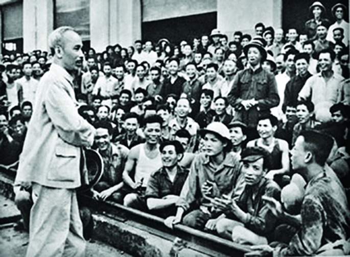 Chủ tịch Hồ Chí Minh yêu cầu cán bộ phải thống nhất giữa nói và làm, tư tưởng phải chuyển hóa thành hành động cụ thể Ảnh: Tạp chí nghiên cứu Lập pháp