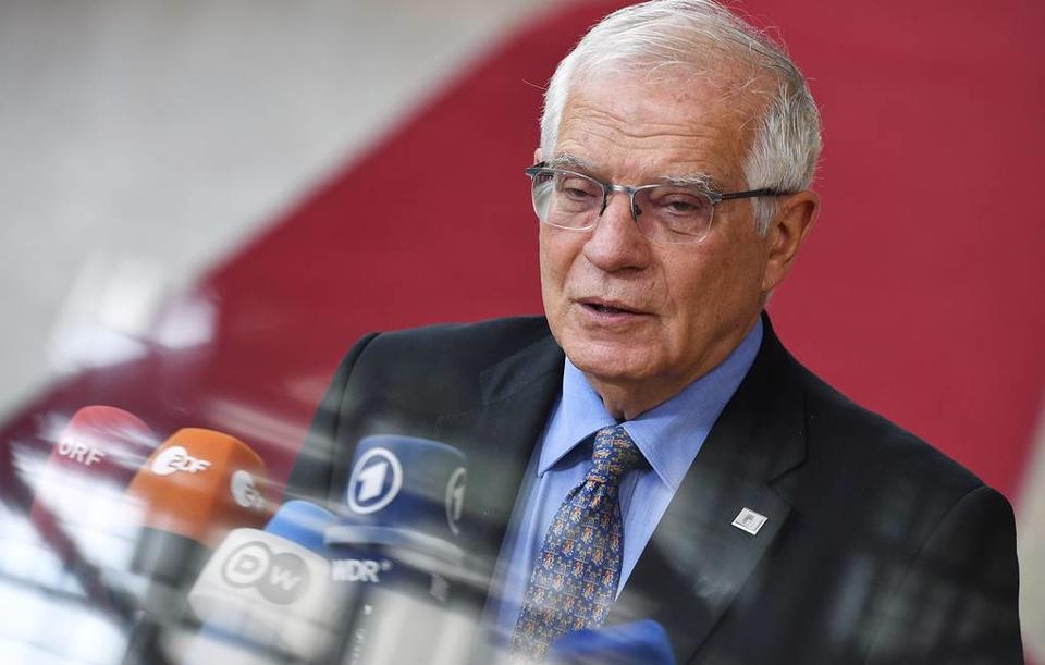 Đại diện cấp cao của EU về chính sách đối ngoại Josep Borrell. Ảnh: AP