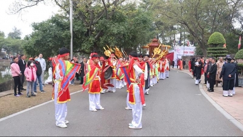 Khai mạc lễ hội đền Cổ Loa