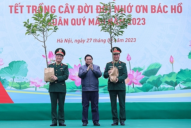 Thủ tướng Phạm Minh Chính dự lễ phát động Tết trồng cây 