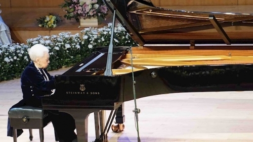 NSND, Nhà giáo Nhân dân Thái Thị Liên - mẹ của nghệ sĩ piano Đặng Thái Sơn qua đời