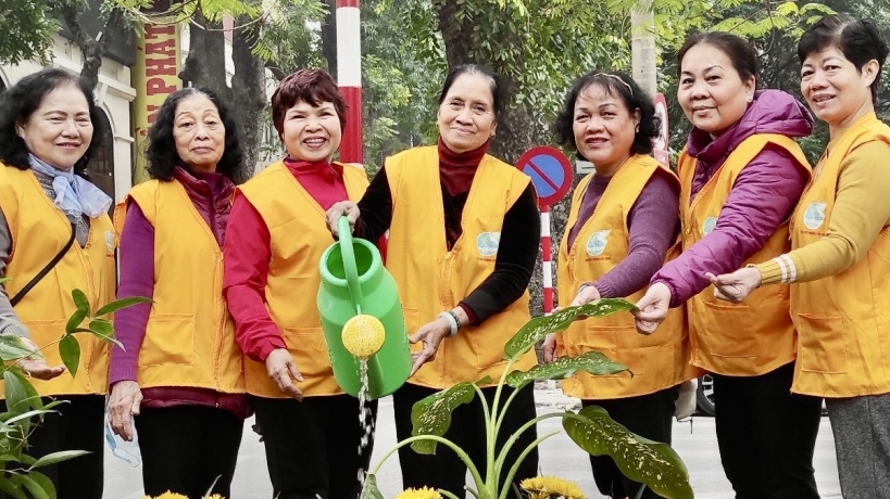 Hội Liên hiệp Phụ nữ phường Cửa Đông tích cực nhân rộng công trình bảo vệ môi trường
