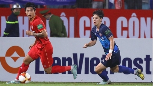 Công an Hà Nội thắng tưng bừng ngày khai màn V-League 2023