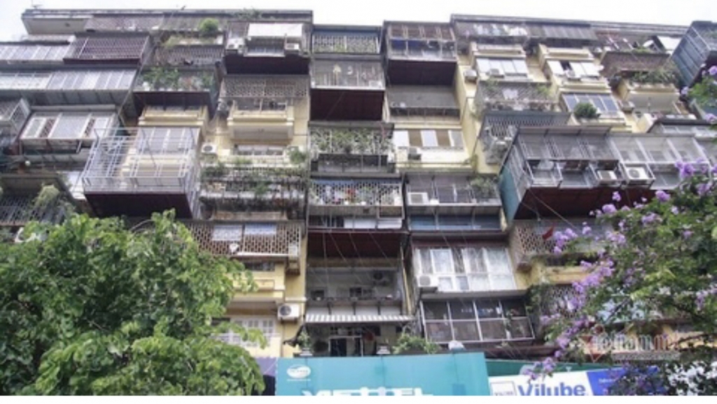 10 khu chung cư cũ ở Hà Nội được di dời, ưu tiên khu nhà nguy hiểm cấp độ D