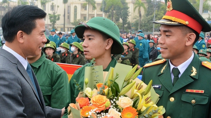 Hơn 3500 tân binh xứ Thanh nô nức lên đường nhập ngũ