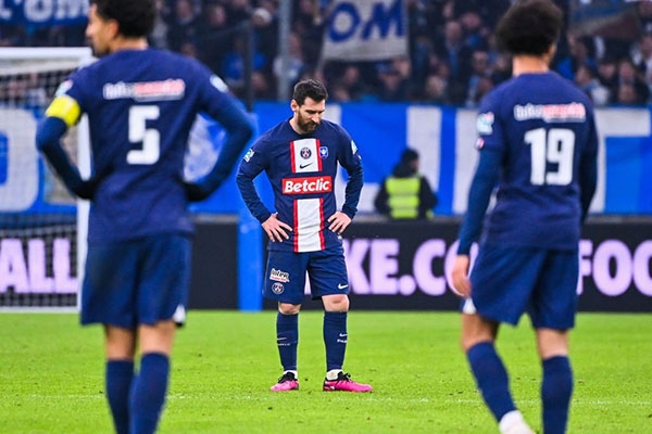 Thua sốc trước Marseille, PSG bị loại khỏi cúp Quốc gia Pháp