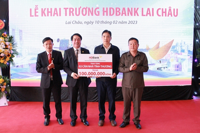 Mở chi nhánh mới hiện đại, HDBank tiếp thêm nguồn lực cho kinh tế Lai Châu