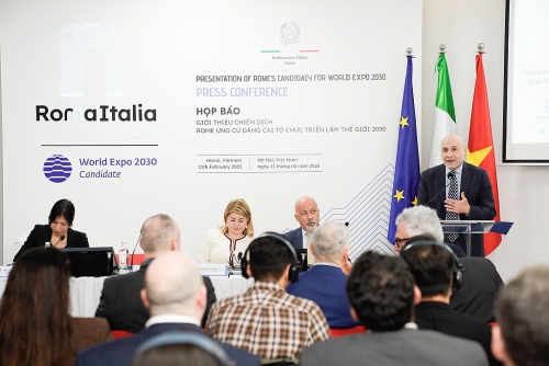 Roma xúc tiến quảng bá tại Việt Nam chiến dịch ứng cử đăng cai World Expo 2030