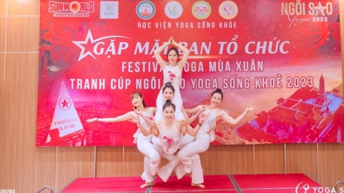 Festival Yoga Mùa Xuân 2023: Tìm kiếm những gương mặt tài năng của cộng đồng Yoga