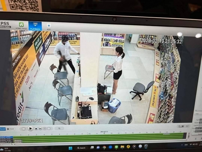 Vĩnh Phúc: Đang truy lùng đối tượng cướp cửa hàng điện thoại di động ở Phúc Yên